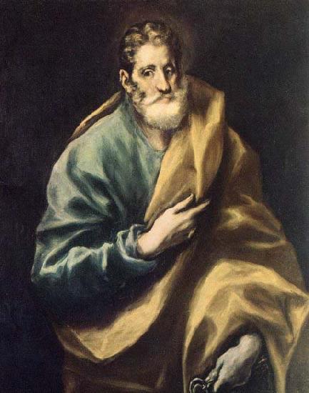 El Greco Apostle St Peter Sweden oil painting art